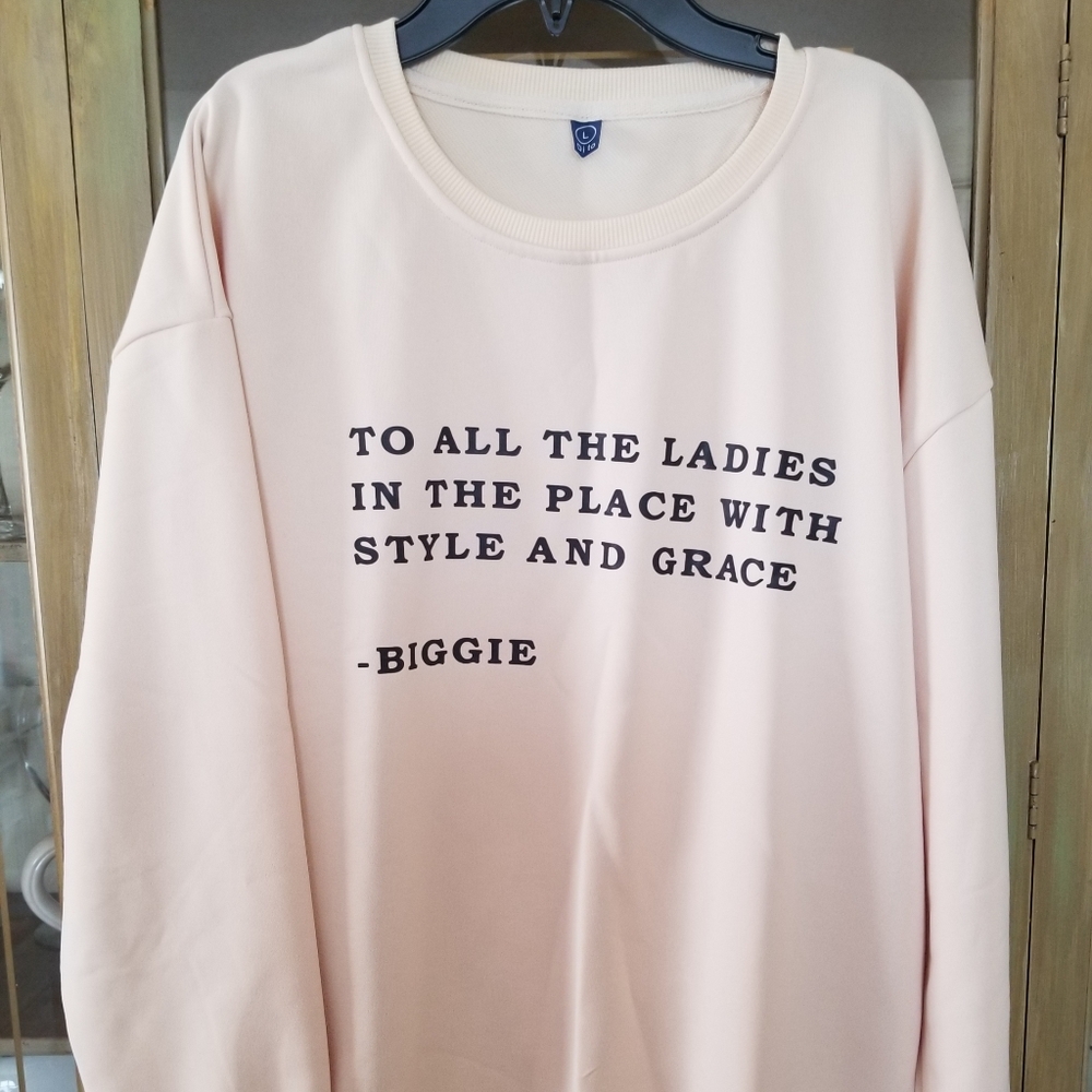 Cream color light sweater